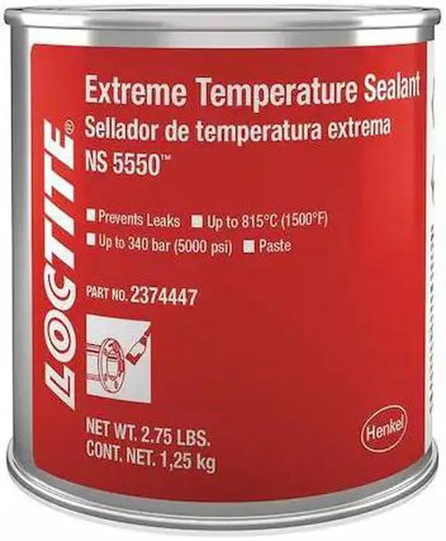 Main image of LOCTITE 2374447 Paste High Temperature Sealant, 946 mL, Brown, Temp Range 59