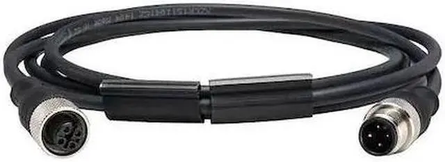 Main image of TELEMECANIQUE SENSORS XZCR1511041C2 Cordset,6.56 ft.,Black,250VAC/300VDC