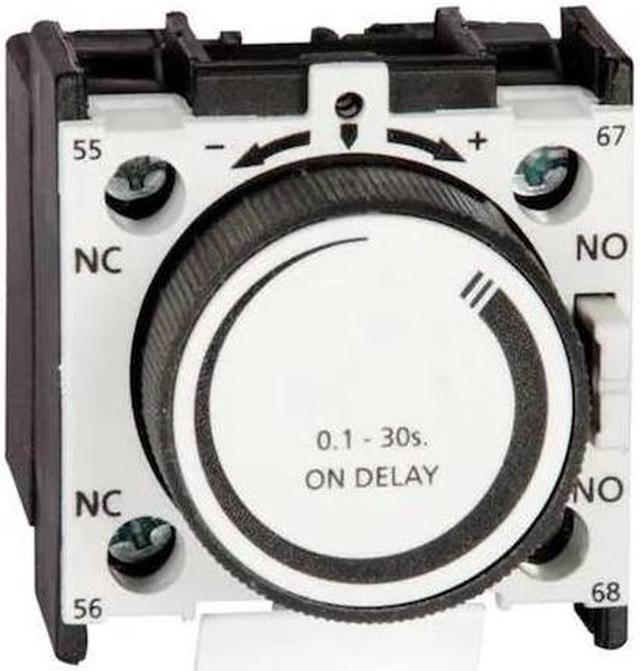 Alt view image 2 of 3 - DAYTON 6EAU2 IEC Timer,Off Delay,10-180Sec,1NO/1NC