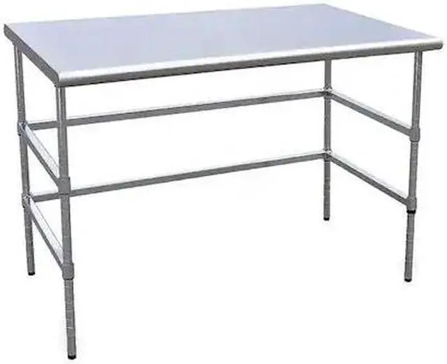 Main image of ZORO SELECT 4UEL3 Fixed Work Table,SS,48" W,30" D