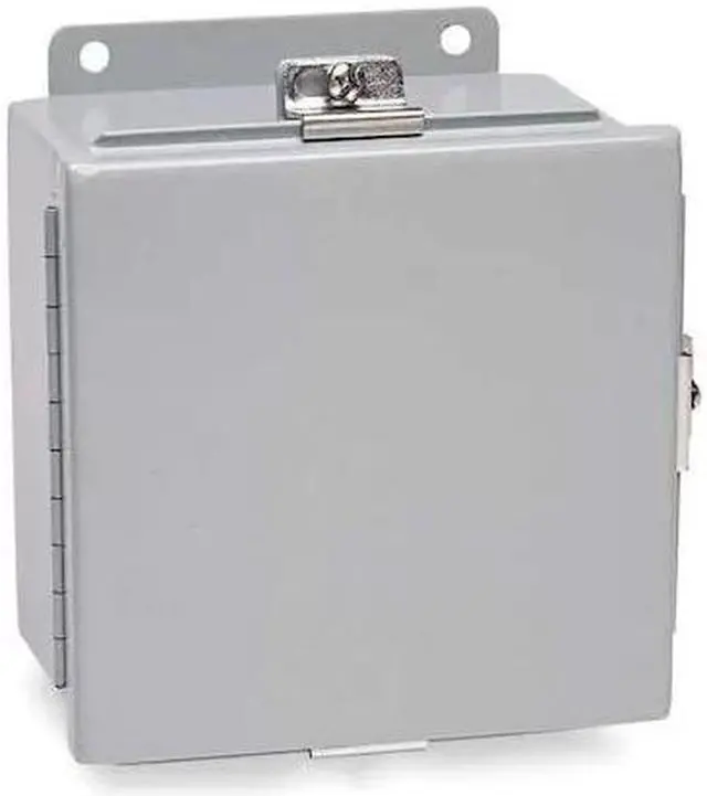 Alt view image 2 of 4 - Wiegmann Enclosure Gray ANSI 61 Polyester Powder   BN4121005CH