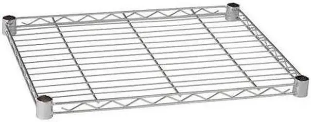 Main image of ZORO SELECT 5GRU0 Wire Shelf 24"x18", Chrome