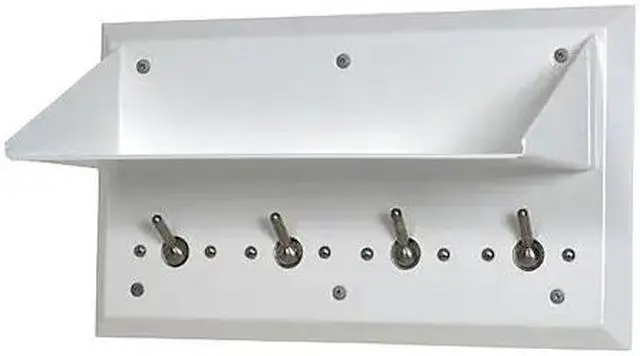 Main image of BESTCARE WH1824-SLPT Bookshelf,Ligature Resistant,White