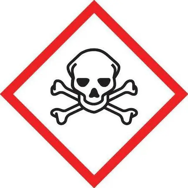 Main image of ACCUFORM LZH616EV5 Label,Skull,2x2 In,Poly,500 Roll