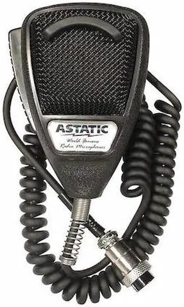 Alt view image 2 of 12 - Astatic CB Mic,Noise Cancelling,4 Pin  302-10001