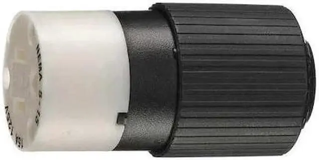 Alt view image 2 of 2 - BRYANT BRY5269NC Straight Blade Connector, 5-15R, 15 A, 125V AC, 2 Pole, 3