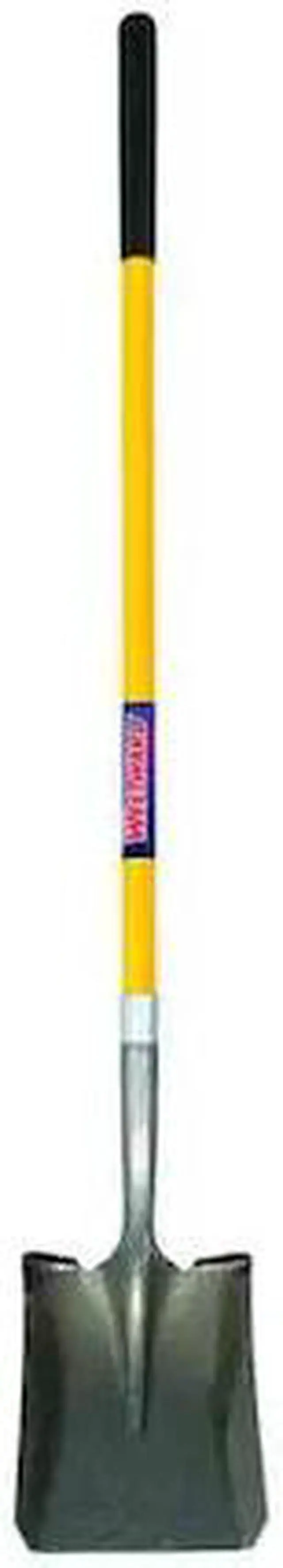 Alt view image 2 of 2 - WESTWARD 3YU83 14 ga Square Point Shovel, Steel Blade, 47-1/2 in L Yellow