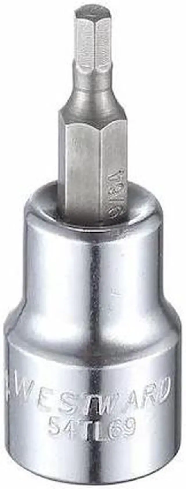 Alt view image 3 of 3 - WESTWARD 54TL69 9/64" Tip, 1-3/4" L Hex Socket Bit