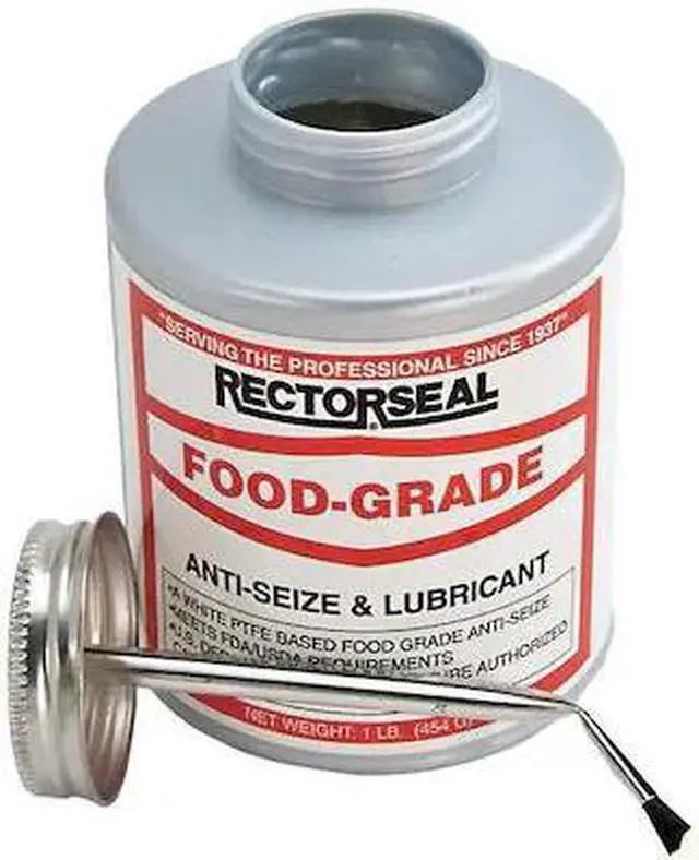 Alt view image 2 of 2 - Rectorseal Food Grade Anti-Seize,16 oz.,BrshTp Cn  73931