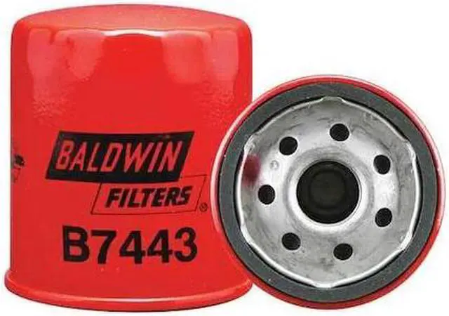 Alt view image 2 of 2 - BALDWIN FILTERS B7443 Oil Filter,Spin-On,3-1/2"x3"x3-1/2"