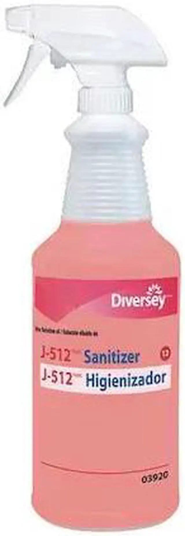 Main image of DIVERSEY D03920 32 oz. Clear, Plastic Trigger Spray Bottle, PK12
