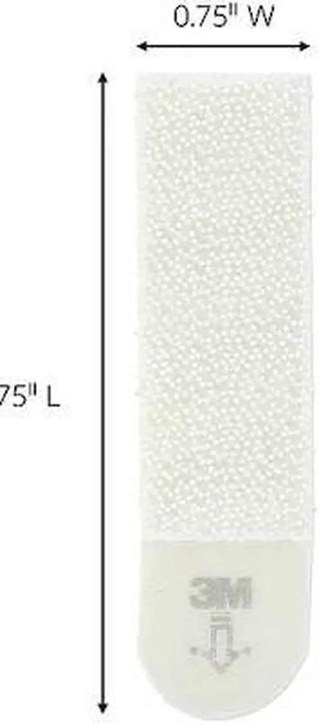 Alt view image 2 of 9 - COMMAND 17201-S132NA Picture Hanging Strip,Clear,Foam,PK132