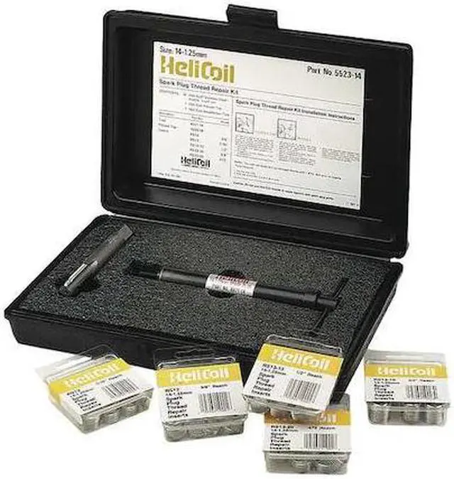 Alt view image 2 of 3 - HELI-COIL 5523-14 Thread Repair Kit,304 SS,M14X1.25,Pcs 30