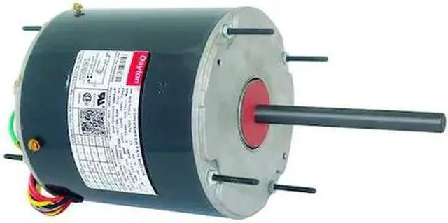 Alt view image 2 of 2 - DAYTON 5RHU2 Condenser Fan Motor,1/2, 1/5 HP,1075 rpm