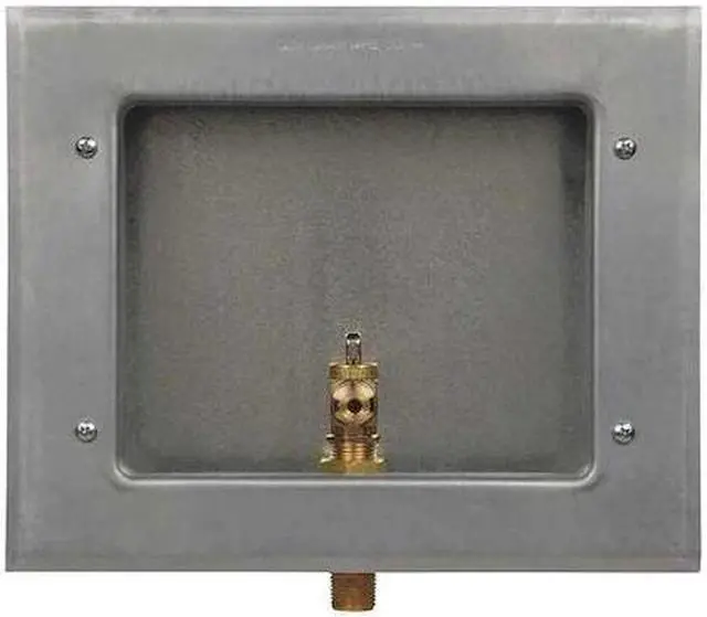 Alt view image 2 of 2 - GUY GRAY 88158 Ice Maker Outlet Box Lead-Free Galvanized 1/2" Sweat