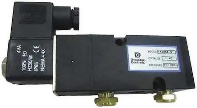 Main image of DYNAQUIP CONTROLS 145855.01 Solenoid Pilot Valve, 115VAC