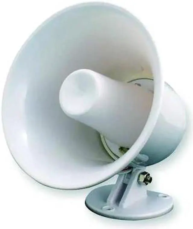 Alt view image 3 of 4 - SPECO TECHNOLOGIES SPC5P PA Horn,Weatherproof,White,10 W