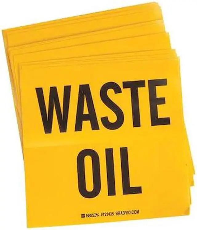 Main image of BRADY 121435 Drum Label,6 In. W,6 In. H,PK100