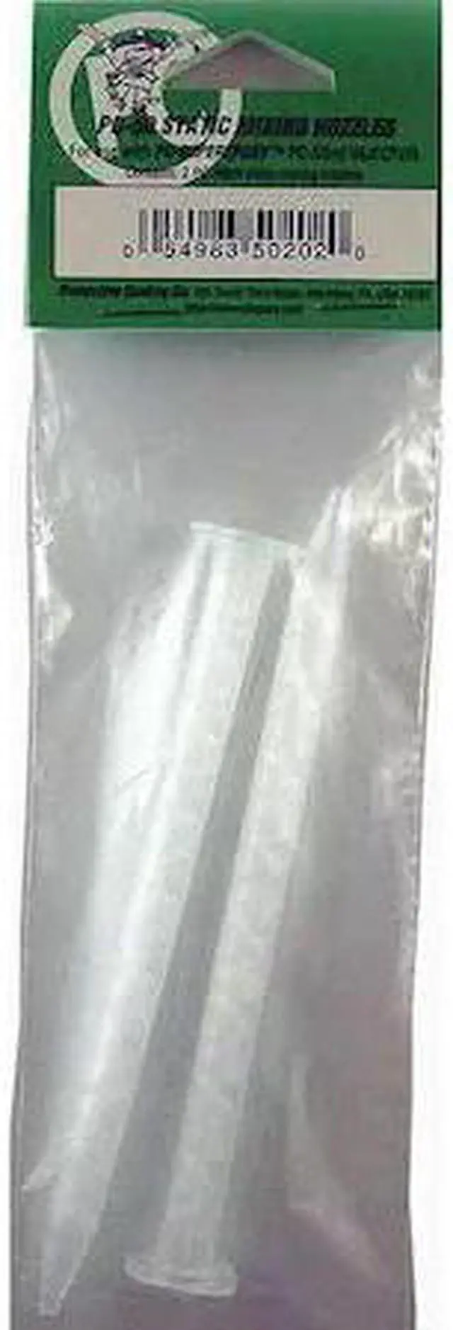 Main image of PC PRODUCTS 502020 Static Mixing Nozzle, Clear, 1:01 Mixing Ratio, 2 PK