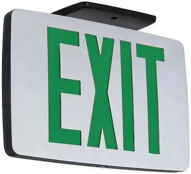 Alt view image 2 of 4 - Hubbell Lighting - Compass Ext Sgn,Alum,Blk,11 39/64in,2.7W  CCEDGE