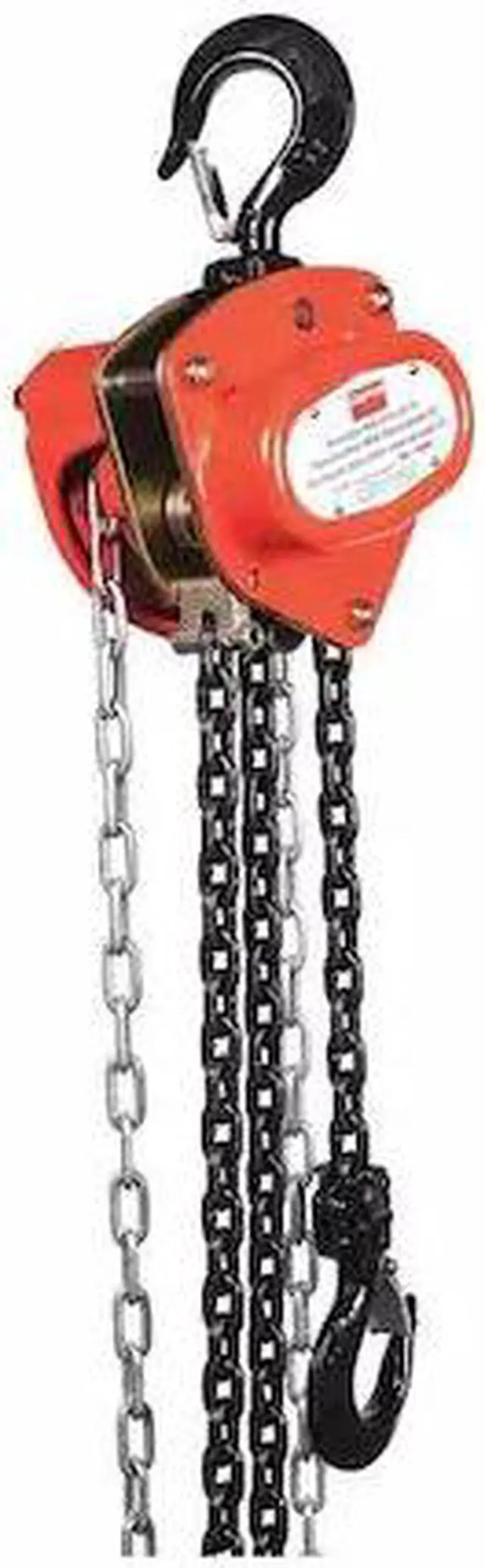 Alt view image 2 of 6 - Hoist, Chain, 1T, 15Ft Lift