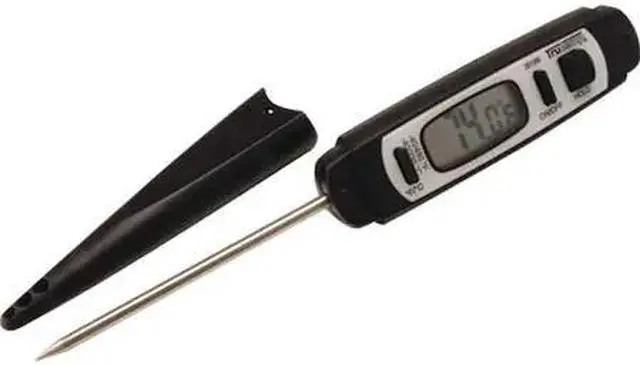 Alt view image 3 of 3 - Taylor LCD Stem Thermometer, -40° to 450° Temp. Range (F), 4" Stem Length 3519