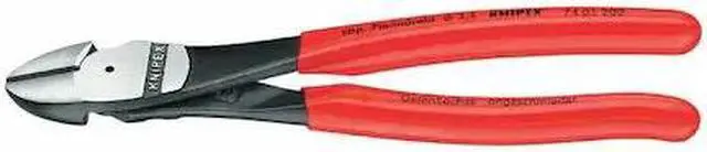 Alt view image 2 of 6 - Diagonal Pliers, High Leverage, 8 In L, Red