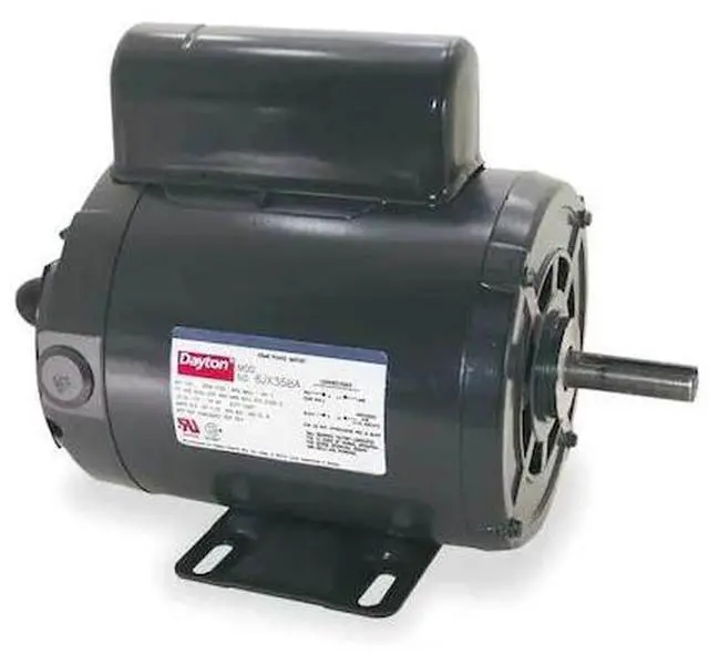 Alt view image 2 of 2 - DAYTON 4K781BB Tool Motor, 2-Shaft, 1/2hp, 1725rpm, 115/230