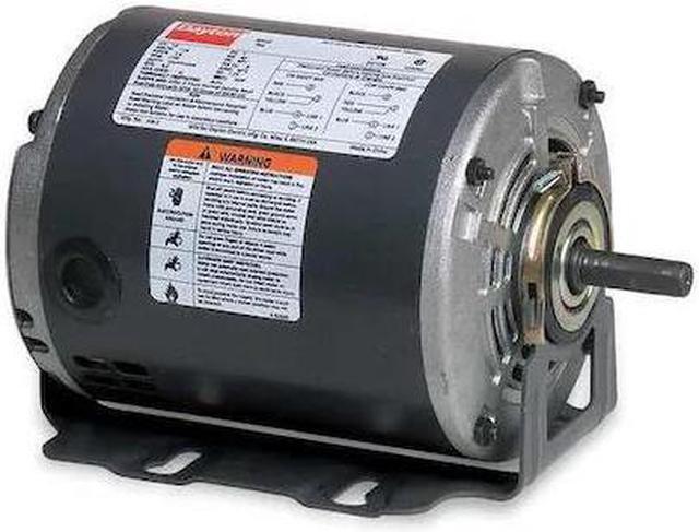 Main image of DAYTON 4K259 Split-Phase Belt Drive Motor, 1/2 HP, 48Z Frame, 115/208-230V AC