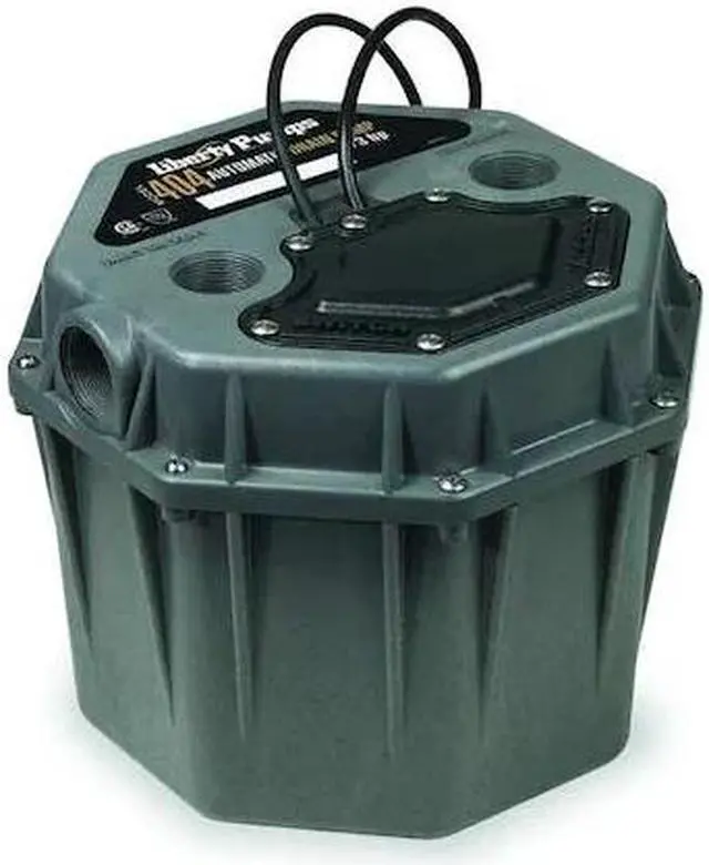 Alt view image 2 of 3 - Sink Pump System, 4.3 Gal, 1/3 HP, 115V, 5A