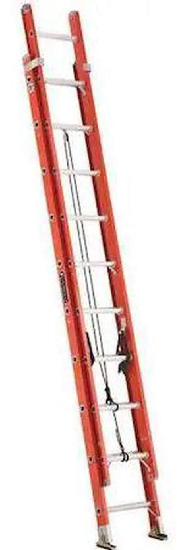 Main image of LOUISVILLE FE3220 20 ft Fiberglass Extension Ladder, 300 lb Load Capacity