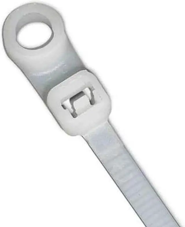 Main image of POWER FIRST 36J188 Cable Tie, 7 in L, 1-1/4 in Max Bundle Dia., Natural, Nylon