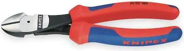 Alt view image 2 of 2 - Knipex Diagonal Cutting Plier,8" L  74 02 200 SBA