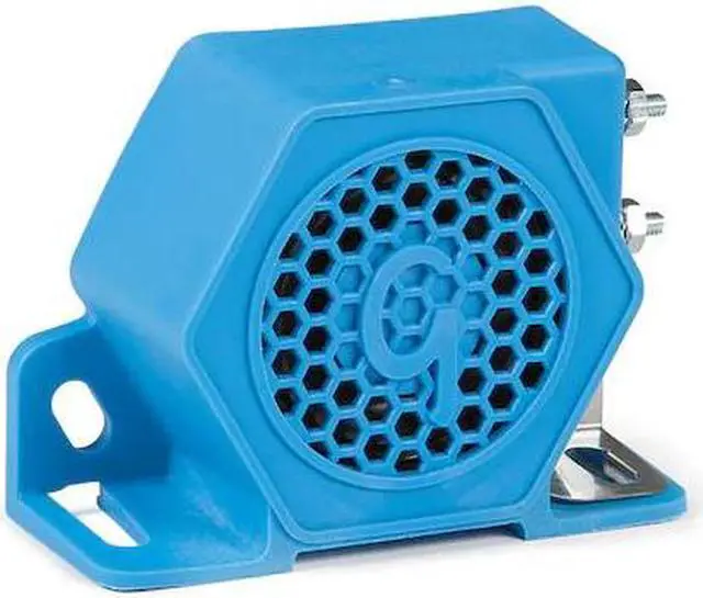 Main image of GROTE 73040 Back Up Alarm, Self-Grounding,97dB,Blue