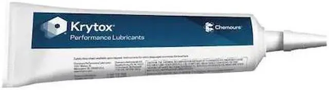 Main image of KRYTOX TS4 Pipe Thread Sealant 8 fl oz, Tube, White, Grease