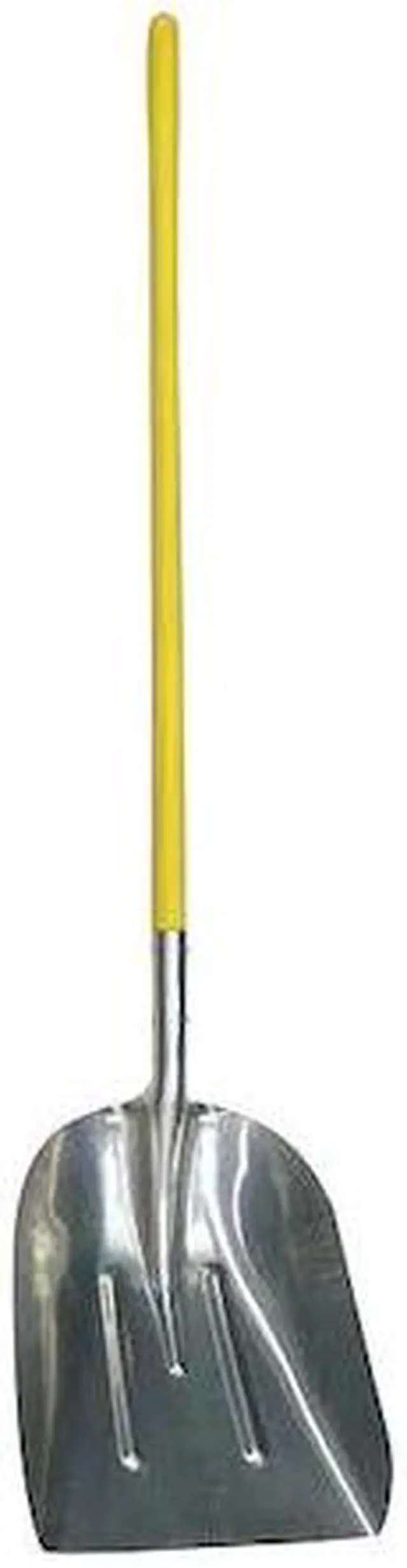 Alt view image 2 of 2 - WESTWARD 4LVR5 No. 10 16 ga Scoop Shovel, Aluminum Blade, 48 in L Yellow