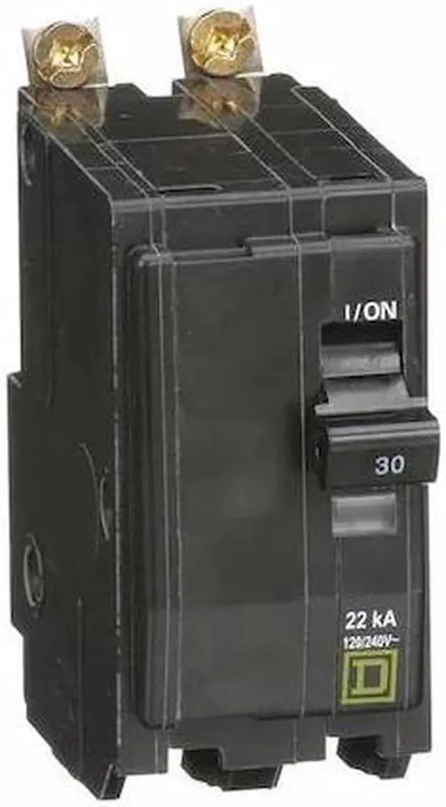 Alt view image 3 of 3 - SQUARE D QOB230VH Miniature Circuit Breaker, QO Series, 30A, 2 Pole, 120/240V