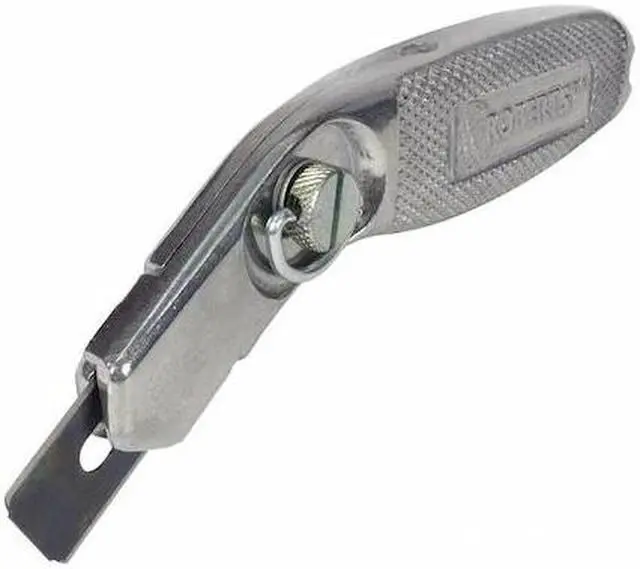 Alt view image 6 of 6 - ROBERTS 10-215 Carpet Knife, Fixed Blade, Rounded Razor, General Purpose,