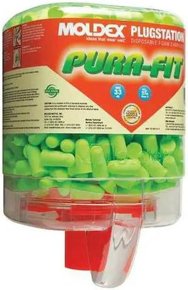 Alt view image 2 of 10 - Ear Plugs, 33dB, W/o Cord, Univ, PK250