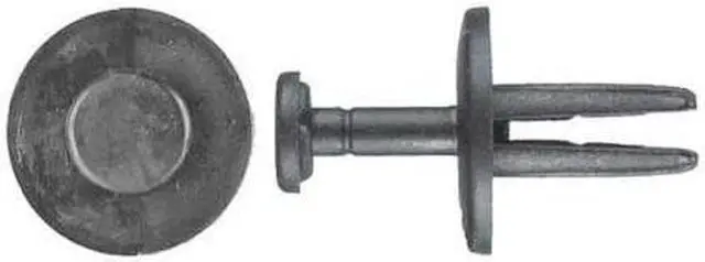 Main image of ZORO SELECT 5675PK Push-In Rivet, Dome Head, 1/4 in Dia., 9/16 in L, Nylon