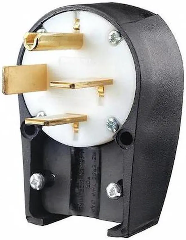 Main image of BRYANT 8452ANPB Straight Blade Plug, 15-50P, 50 A, 250V AC, 3 Pole, Screw