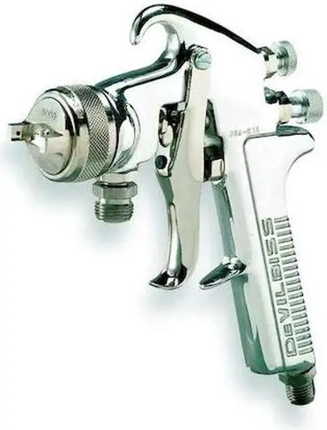 Alt view image 2 of 2 - DEVILBISS JGA-510-90FW Pressure Feed Spray Gun,0.063In/1.6mm