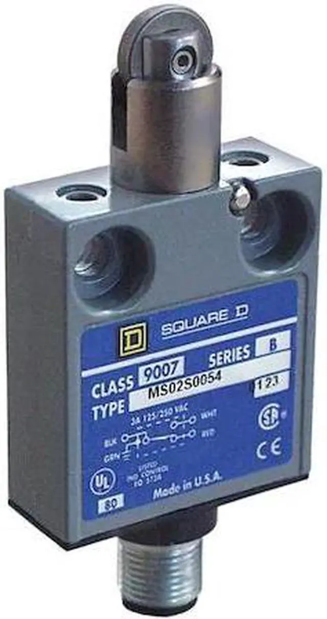 Alt view image 2 of 3 - Mini Limit Switch, Par Roller Plunger