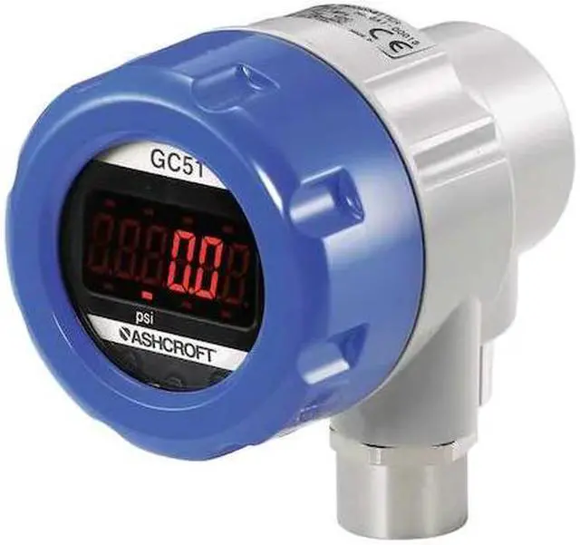 Main image of ASHCROFT GC517F0242CD150#G Pressure Transducer with Display,150 psi