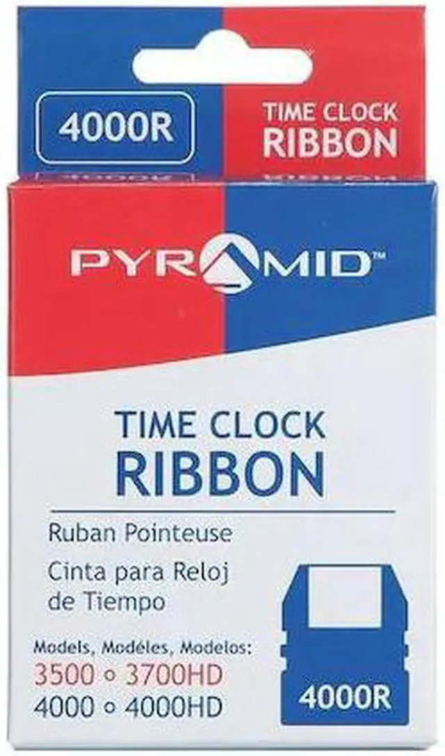 Alt view image 9 of 12 - Ribbon Cartridge For The PTR-4000, Black - Black(sold in packs of 3)