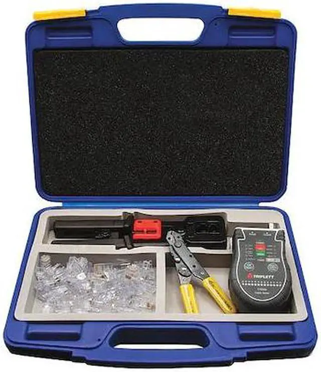 Alt view image 2 of 2 - GEM by Triplett High-Speed, Pass-Thru RJ45 Tool Kit