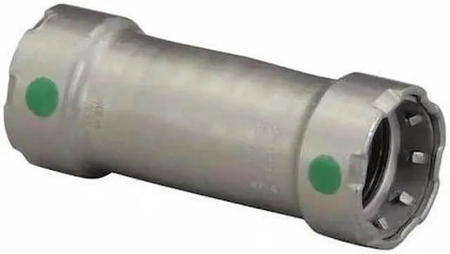 Main image of VIEGA 25090 Viega MegaPress extended coupling No stop, 1-1/2" x 1-1/2"