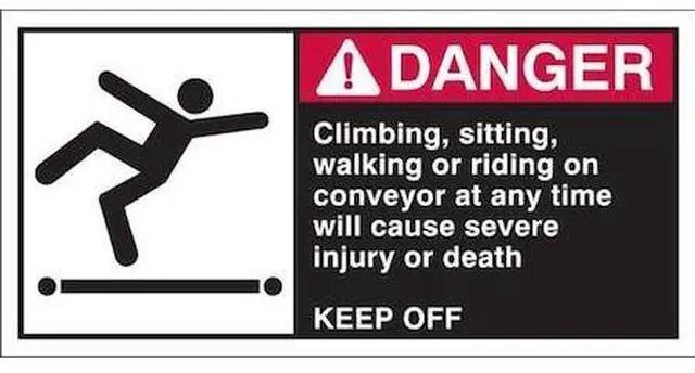 Alt view image 2 of 2 - BRADY 96158 Warning Label,2-1/2inHx5inW,HP Poly.,PK5