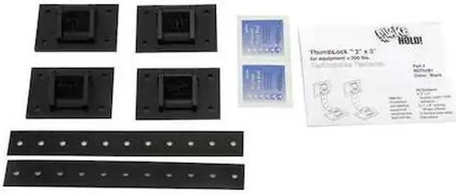 Alt view image 2 of 2 - QUAKEHOLD! RD.T6.4B.1 Equipment Fastener,200 Lbs,Black