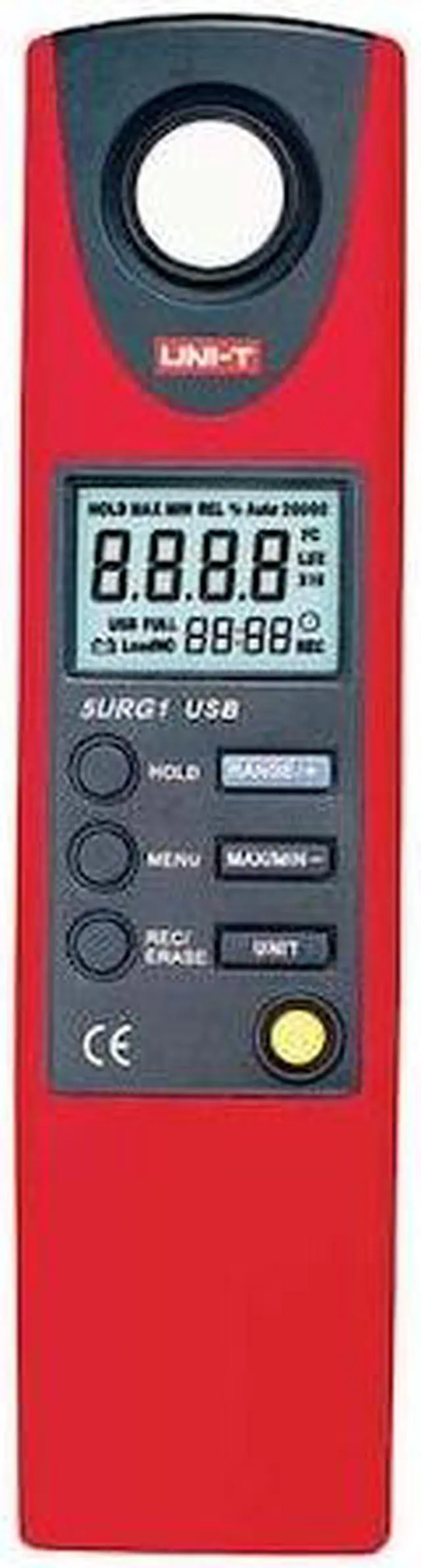 Main image of ZORO SELECT 5URG1 Light Meter,0 To 2,000Fc,0 To 20,000Lux